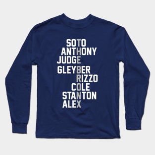 The Bronx Names 2024 Long Sleeve T-Shirt